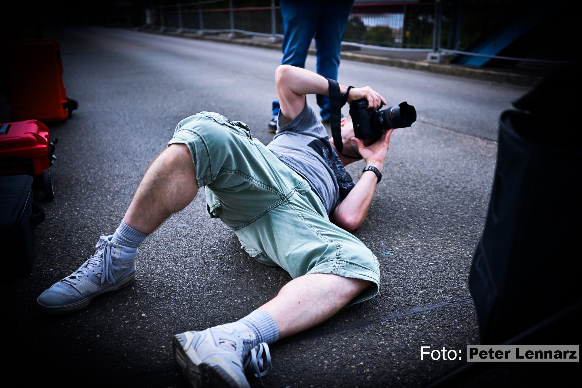 Jens Brüggemann beim Shooting